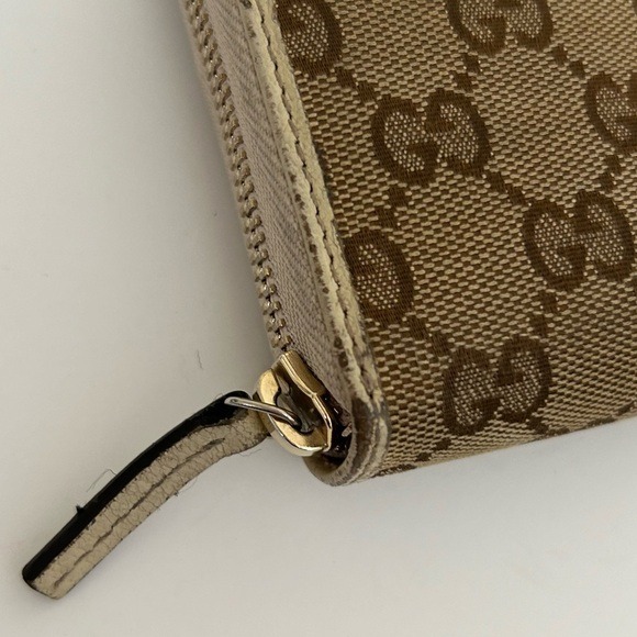 Gucci GG Monogram Canvas Zip Around Continental Wallet - Picture 6 of 9